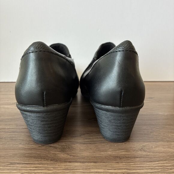 NWoT EARTH ORIGINS "Melva" Women Size 9.5, Black Bootie Small Heel Comfort - Picture 5 of 9